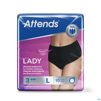 Attends lady discreet underwear 3 l