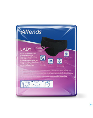 Attends lady discreet underwear 3 l
