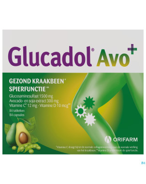 Glucadol avo+    comp 28 + caps 28