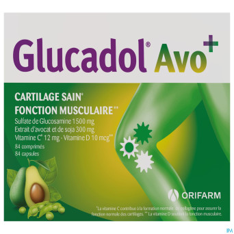 Glucadol avo+    comp 84 + caps 84