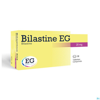 Bilastine eg 20mg    comp 30