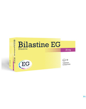 Bilastine eg 20mg    comp 30