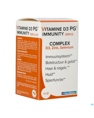 Vitamine d3 2000ui immunity pharmagenerix  comp 90