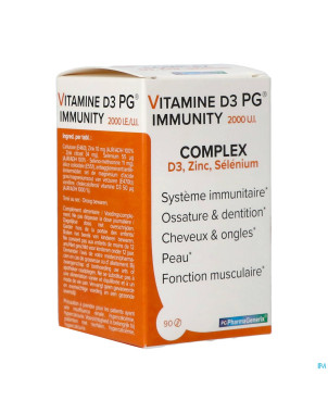 Vitamine d3 2000ui immunity pharmagenerix  comp 90