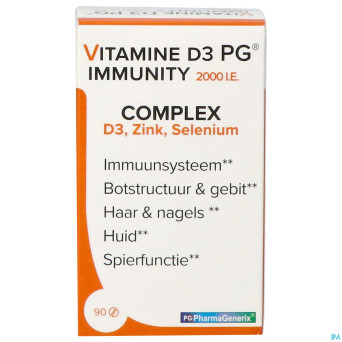 Vitamine d3 2000ui immunity pharmagenerix  comp 90
