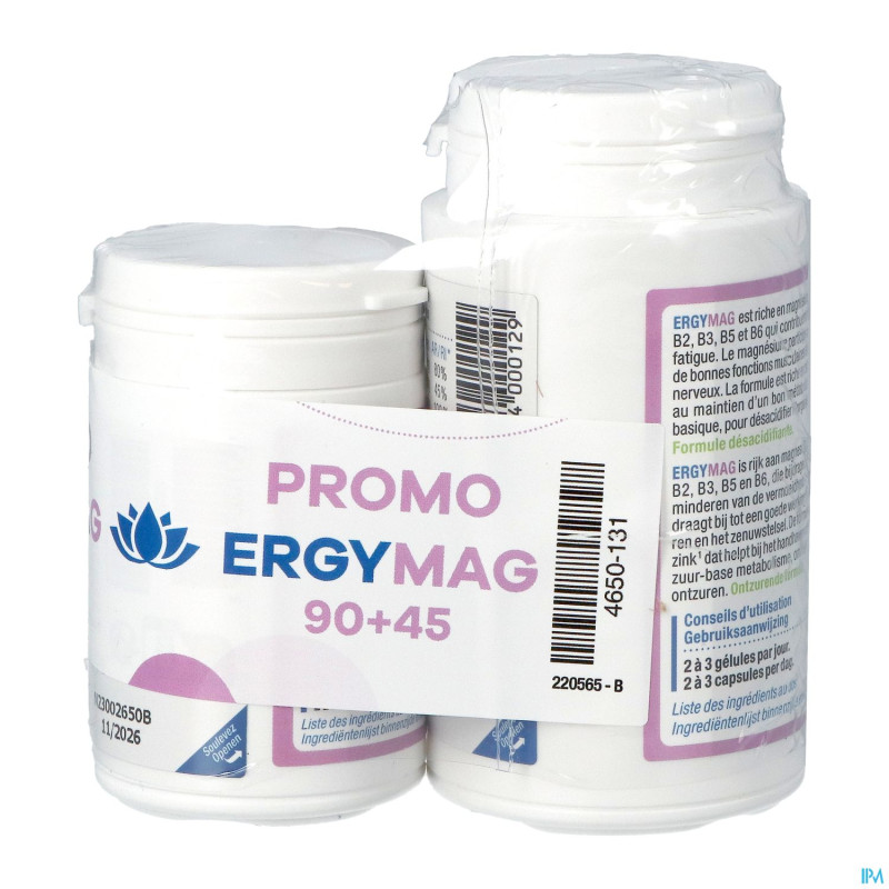 Ergymag    caps 90+45 promopack