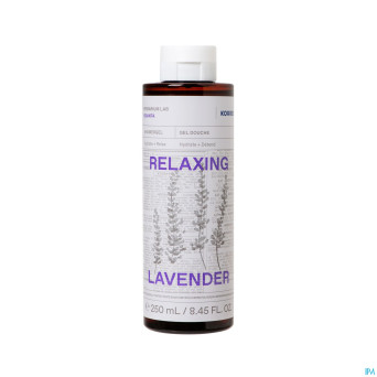 Korres kb gel douche lavande relaxante    250ml