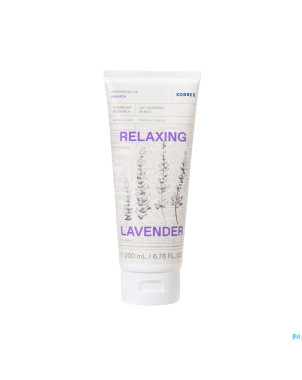 Korres kb lait corporel nuit lavande relax.  200ml