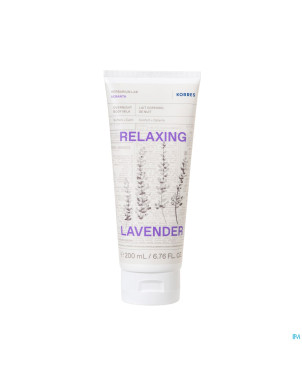 Korres kb lait corporel nuit lavande relax.  200ml