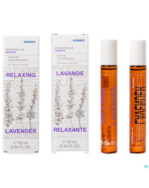 Korres kb parfum acupression lavande relaxant.10ml