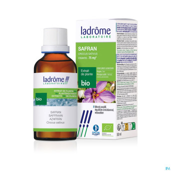 Ladrome safran extrait plantes bio    50ml
