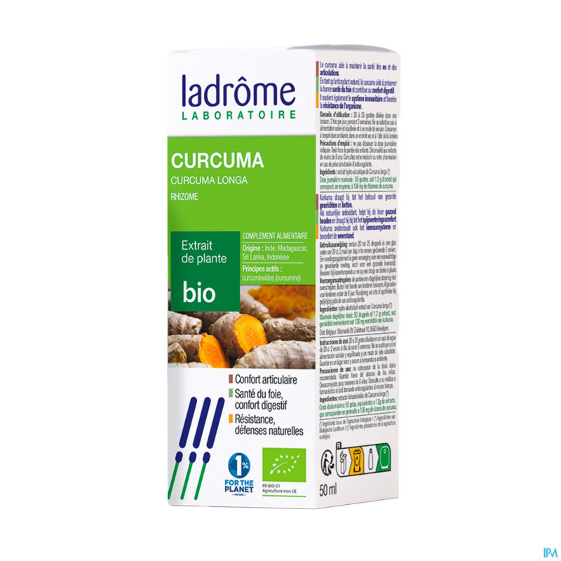Ladrome curcuma longa bio    50ml