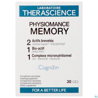 Memory    caps 30 physiomance phy386b