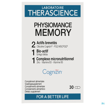 Memory    caps 30 physiomance phy386b