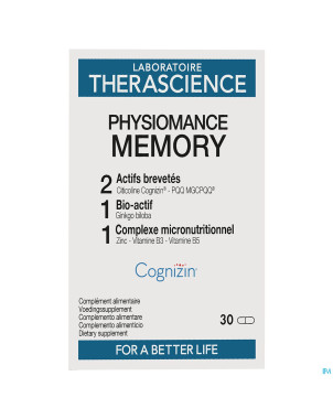 Memory    caps 30 physiomance phy386b