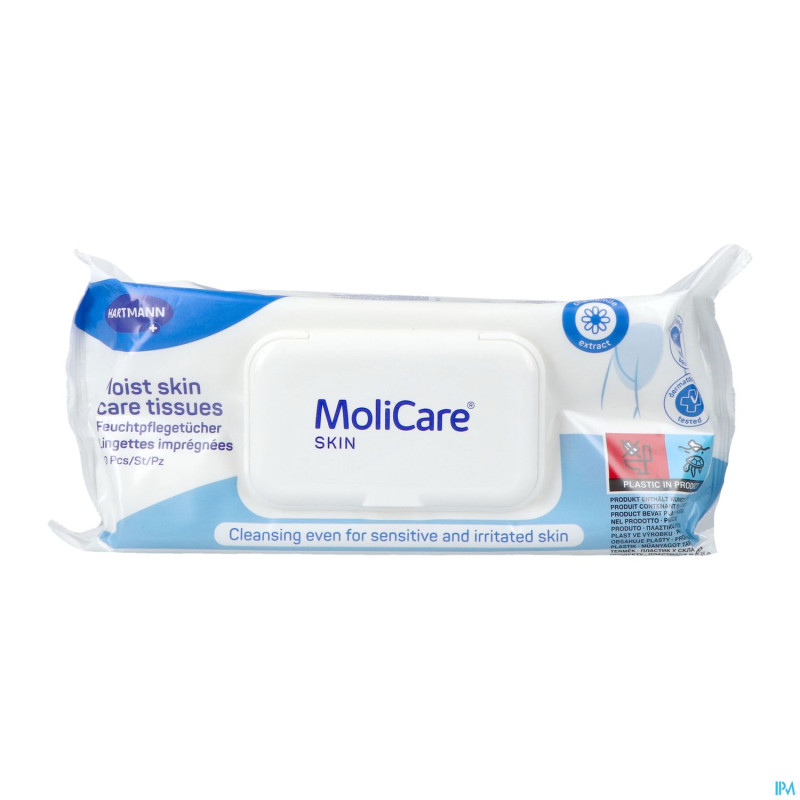Molicare skin clean lingettes impregnees 50