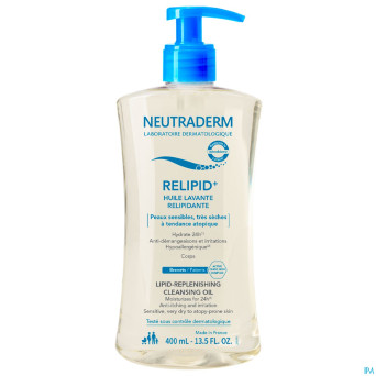 Neutraderm relipid+ huile lavante relipidant.400ml