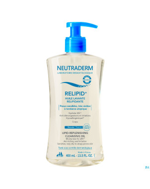 Neutraderm relipid+ huile lavante relipidant.400ml