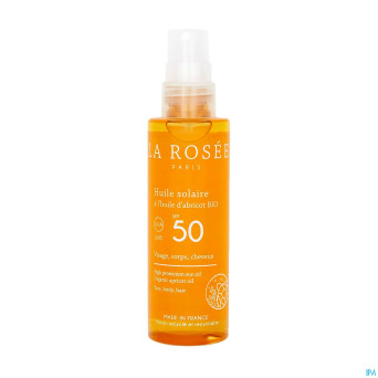 La rosee huile solaire abricot bio ip50   fl 150ml