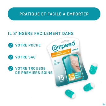 Compeed a/imperfections discret    patchs 15