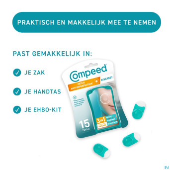 Compeed a/imperfections discret    patchs 15