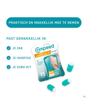 Compeed a/imperfections discret    patchs 15