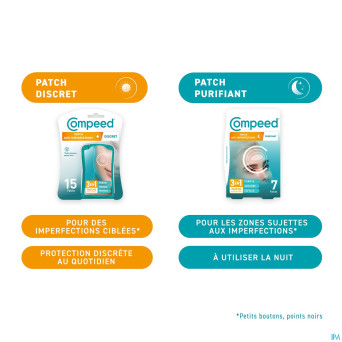 Compeed a/imperfections discret    patchs 15
