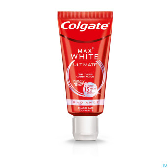 Colgate max white dentifrice ultim. radiance  20ml