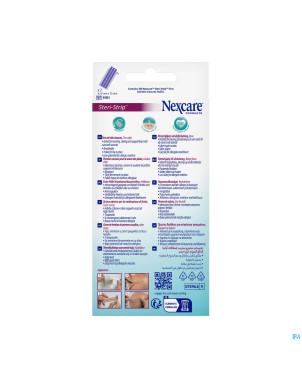Nexcare 3m steri-strip sut.cut.ad.beige 6mmx75mm 6