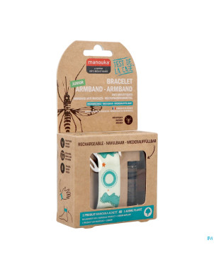 Manouka bracelet kids a/moustiques dinosaure