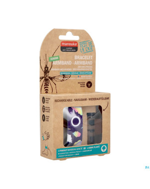 Manouka bracelet kids a/moustiques licorne