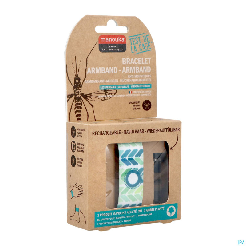Manouka bracelet teens a/moustiques graphique