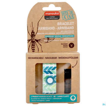 Manouka bracelet teens a/moustiques graphique
