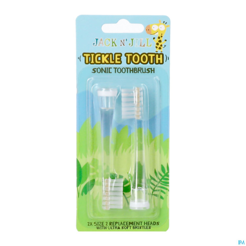 Jack n' jill tickle tooth br.dents elec.tete rem.8