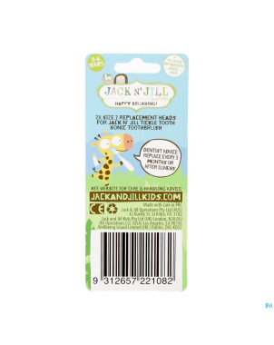 Jack n' jill tickle tooth br.dents elec.tete rem.8