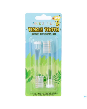 Jack n' jill tickle tooth br.dents elec.tete rem.8