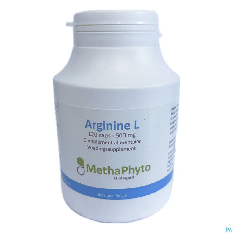 Arginine l 500 mg hdg    caps 120