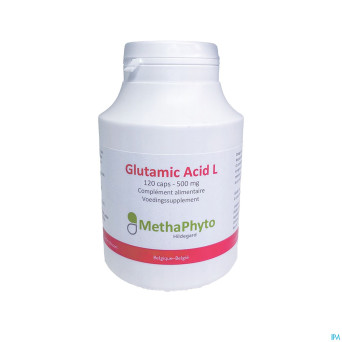 Glutamic acid l 500 mg hdg caps 120