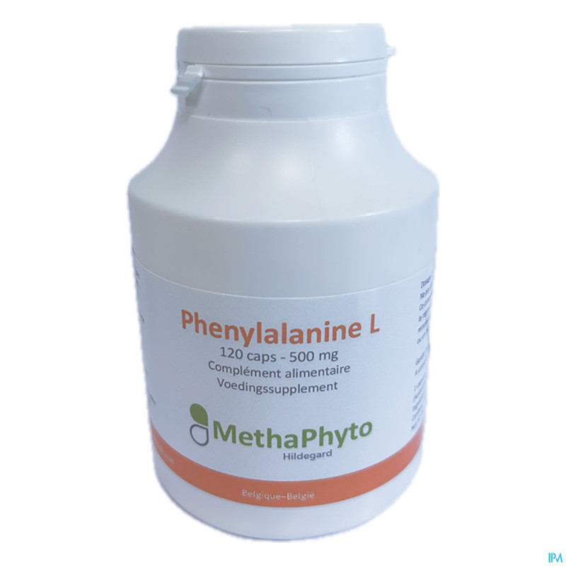 Phenylalanine l 500 mg hdg caps 120