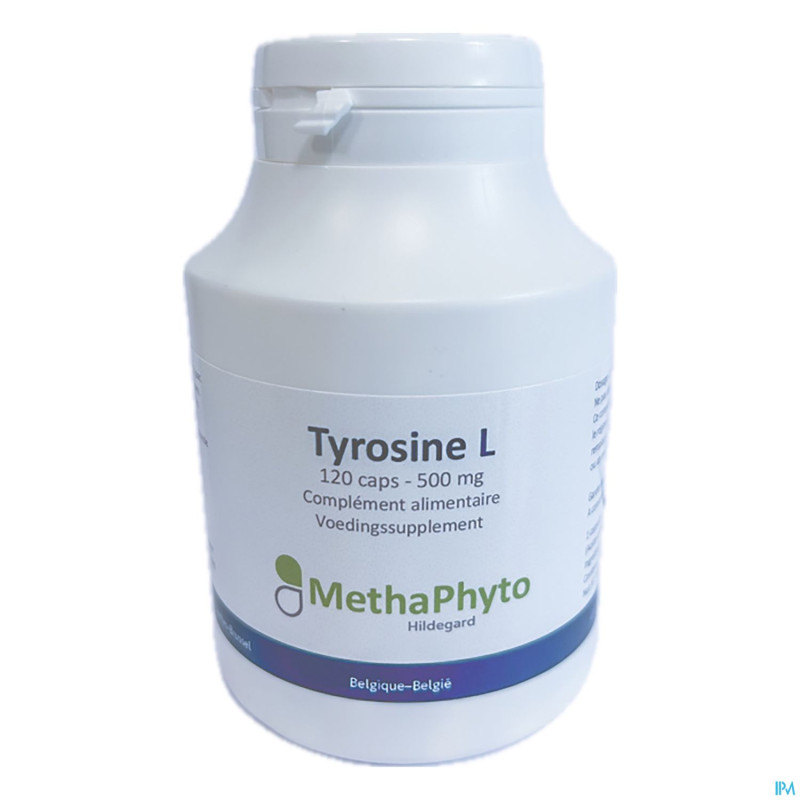Tyrosine l 500 mg hdg    caps 120