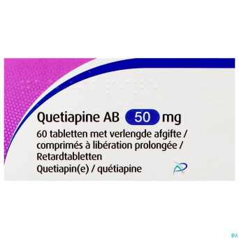 Quetiapine ab 50mg lib.prol.    comp 60