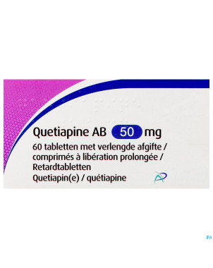 Quetiapine ab 50mg lib.prol.    comp 60