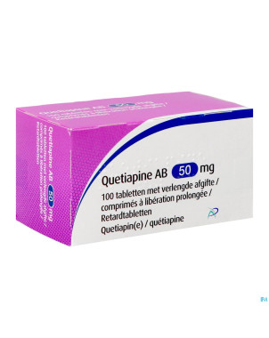 Quetiapine ab 50mg lib.prol.    comp 100