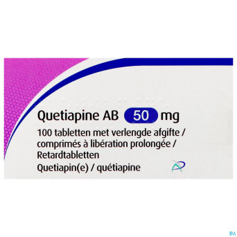 Quetiapine ab 50mg lib.prol.    comp 100