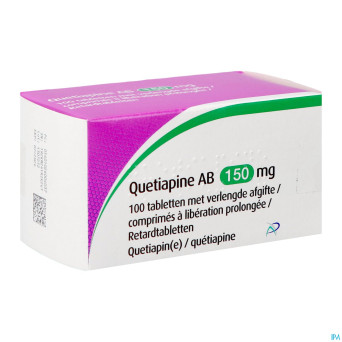 Quetiapine ab 150mg lib.prol.    comp 100