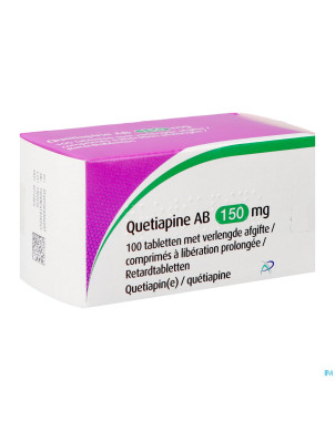 Quetiapine ab 150mg lib.prol.    comp 100