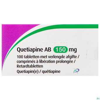 Quetiapine ab 150mg lib.prol.    comp 100