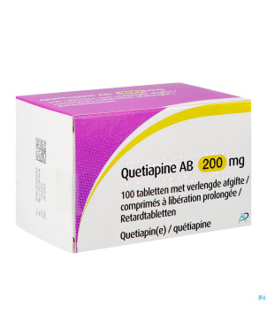 Quetiapine ab 200mg lib.prol.    comp 100