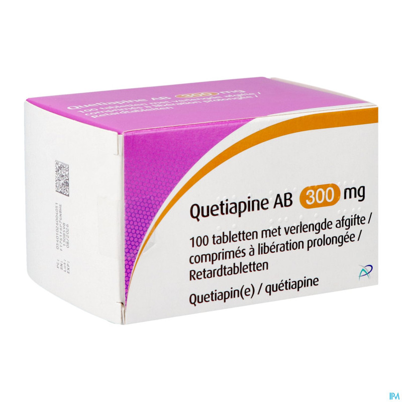 Quetiapine ab 300mg lib.prol.    comp 100