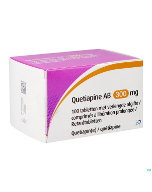Quetiapine ab 300mg lib.prol.    comp 100